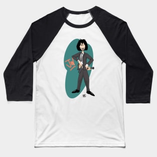 John Wick Cartoon Baseball T-Shirt